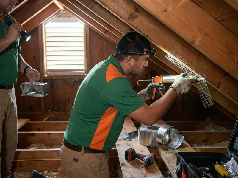 Attic Rodent Exclusion and Trapping in Houston, TX