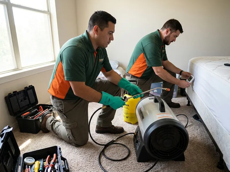 Bed Bug Thermal and Residual Eradication in Houston, TX