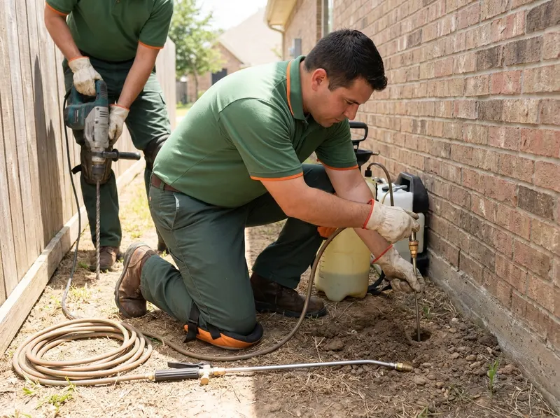 Subterranean Termite Treatment in Houston, TX