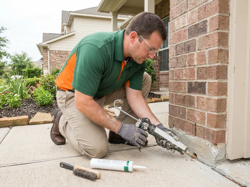 Weep Hole and Slab Entry Sealing in Houston, TX